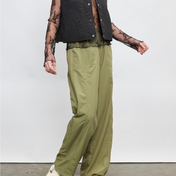 Newbury Kustom Pants - Elastic Drawstring Waist and Bottom Detail